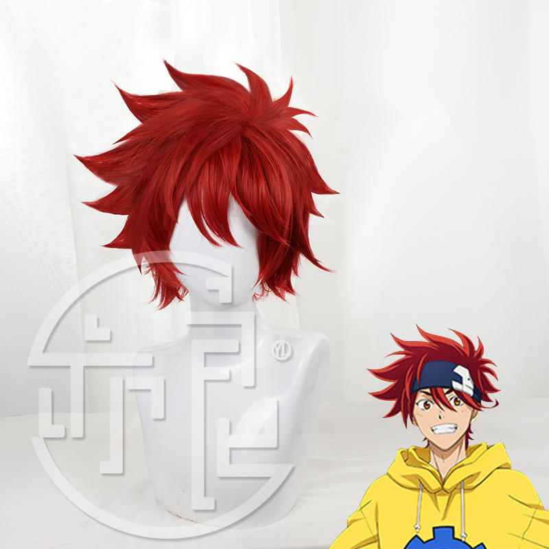 Anime Cosplay With Red Hair - Anime SK8 the Infinity Reki Cosplay