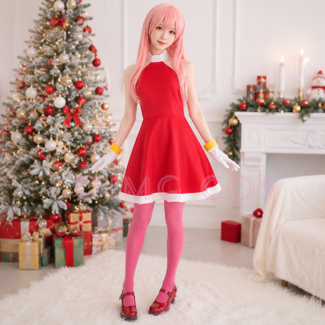 Anime Cosplay Female - Amy Rose Cosplay Costume Adult Carnival