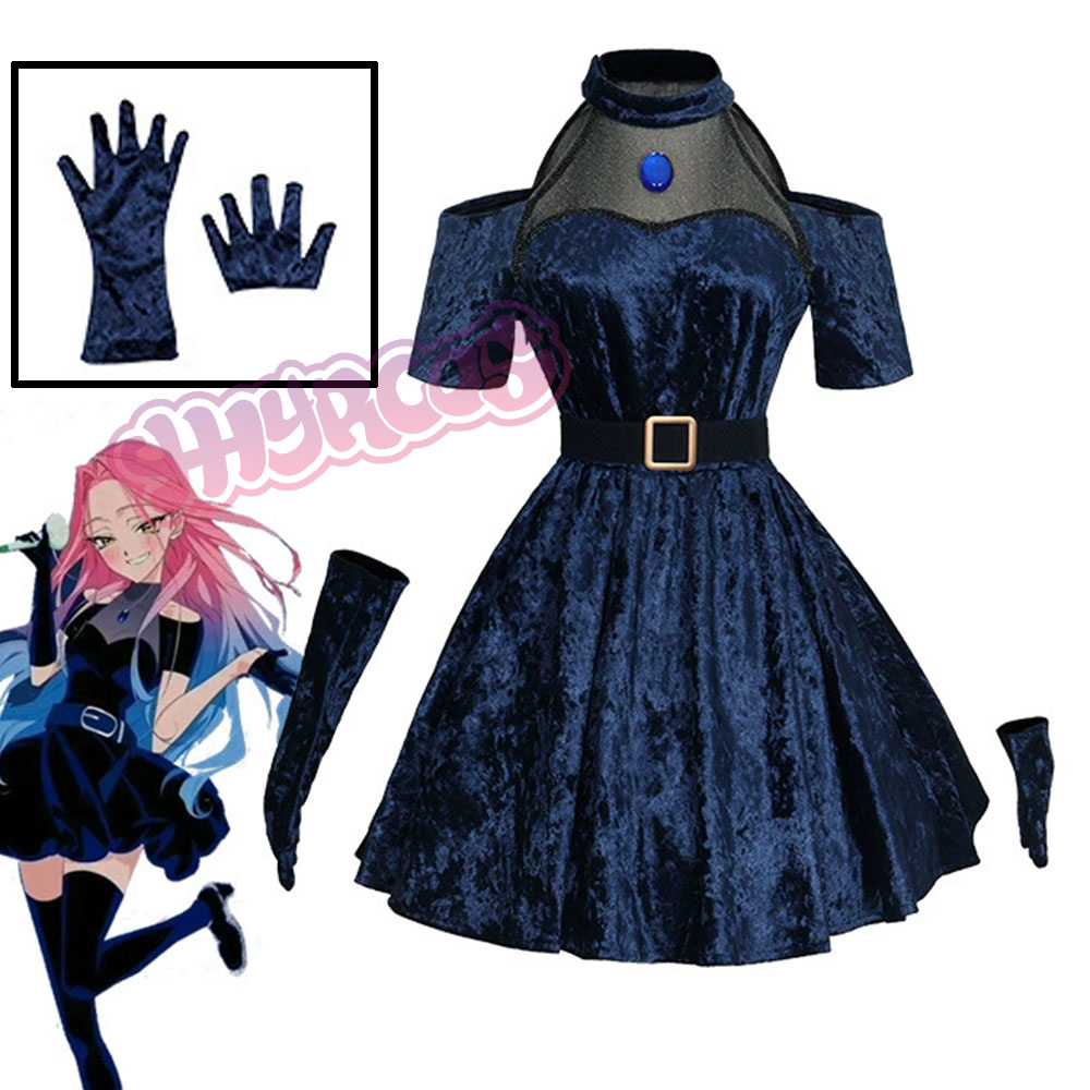 Anime Cosplay Blue Hair - Mizi Cosplay Anime Alien Stage Costume