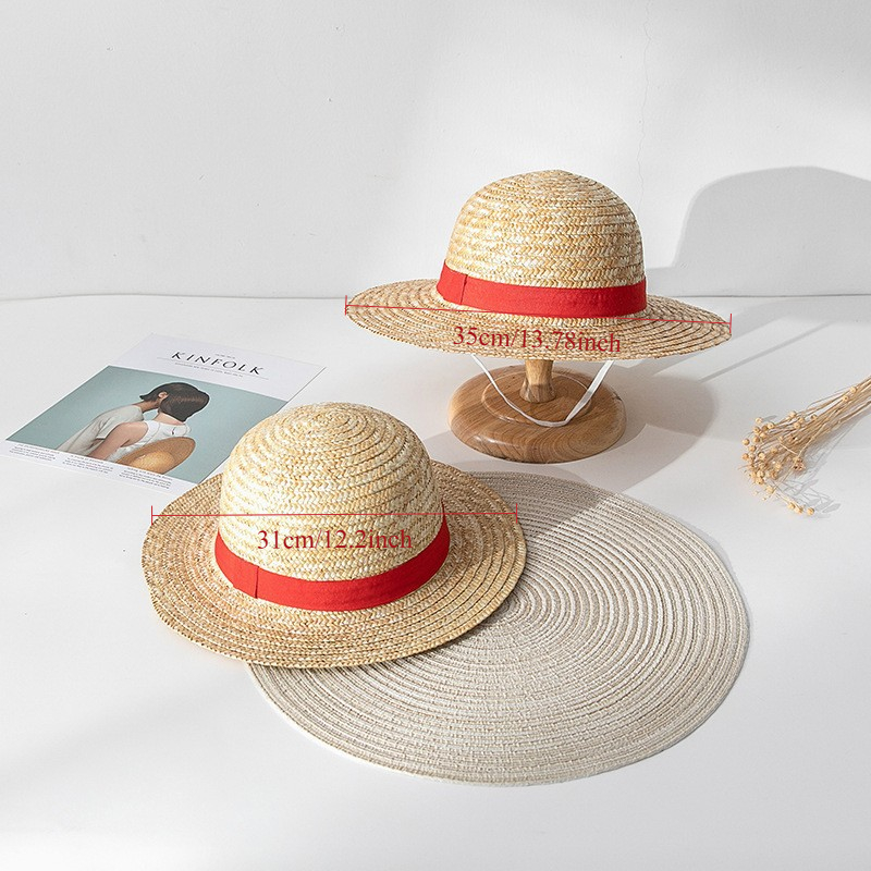 One Piece Straw Hat - Straw Hat Anime Cosplay Prop Luffy