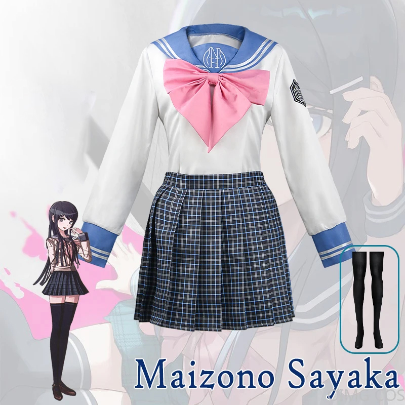 Anime Cosplay Jumpsuit - Maizono Sayaka Cosplay Costume Anime Super