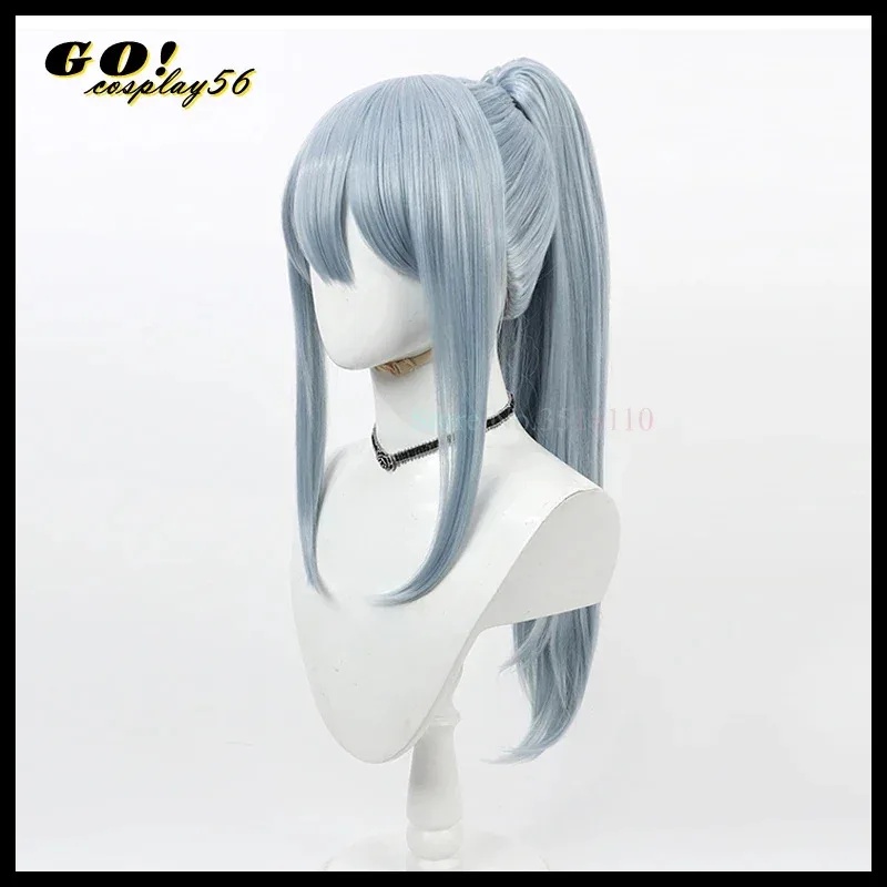 Anime Cosplay Blue Hair - Premium Outfit Mashle Abyss Razor Cosplay