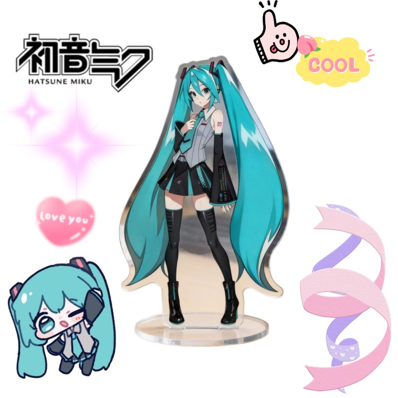 Hatsune Miku 10cm Acrylic Stan - огляд і ціна Anime Cosplay Anime