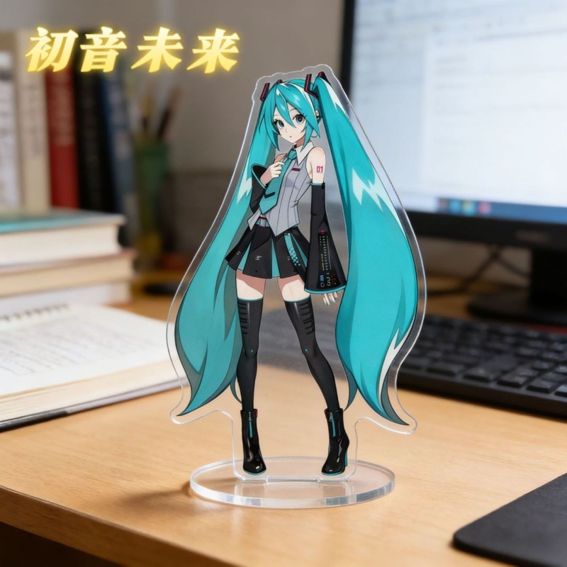 Hatsune Miku 10cm Acrylic Stan - огляд і ціна Anime Cosplay Anime