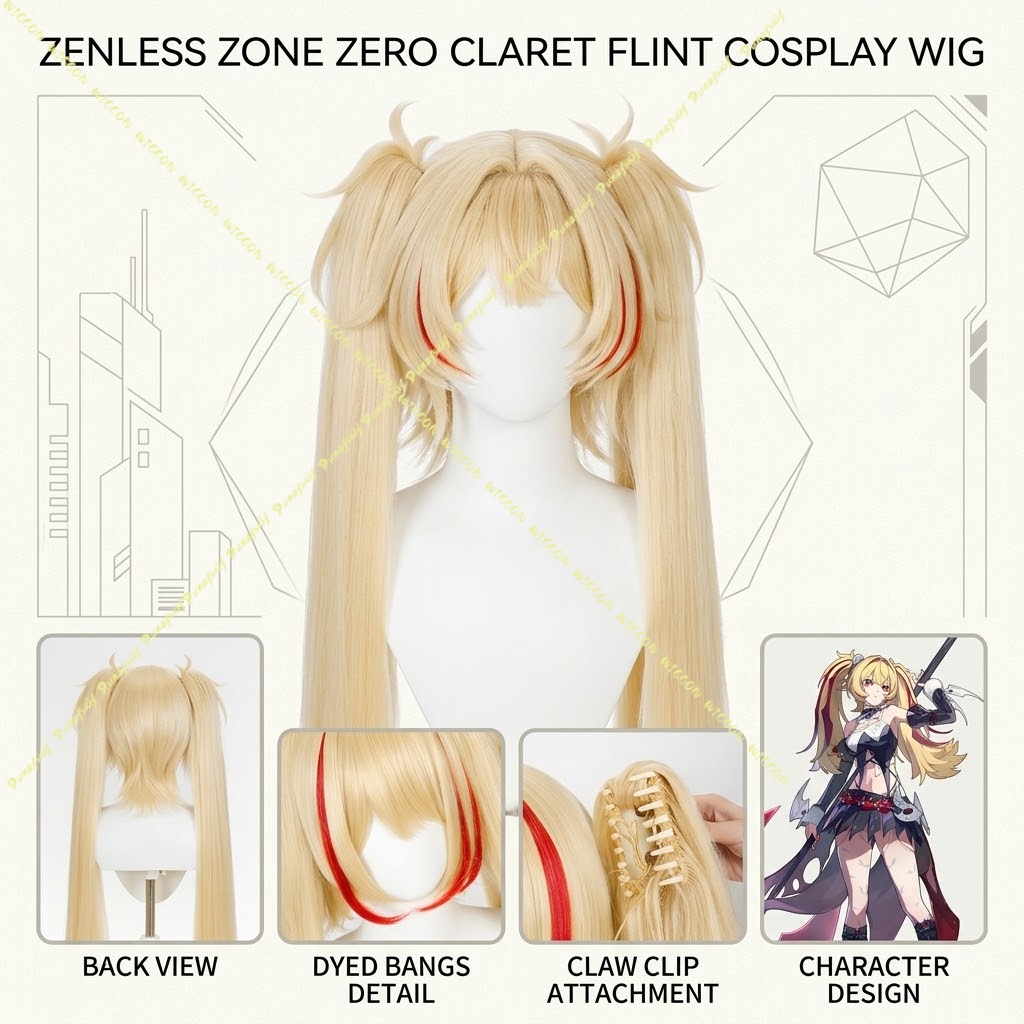GCharacter Claret Flint Custom - огляд і ціна Anime Cosplay Photo