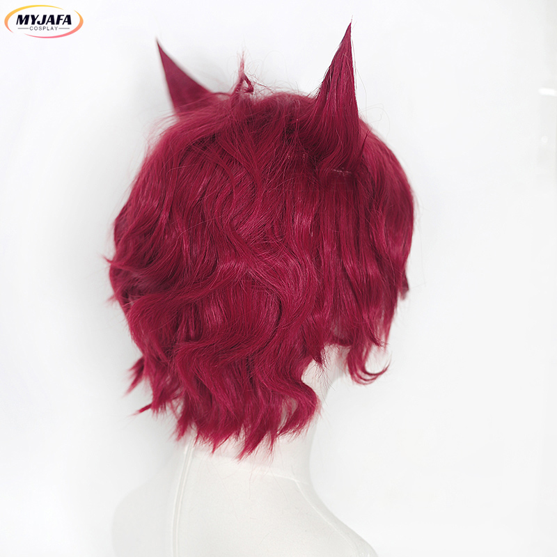 Sett Cosplay Wig Game LOL Hear - огляд і ціна Anime Cosplay With Red Hair