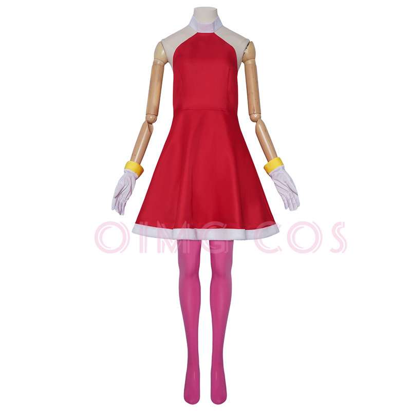 Amy Rose Cosplay Costume Adult - огляд і ціна Anime Cosplay Female
