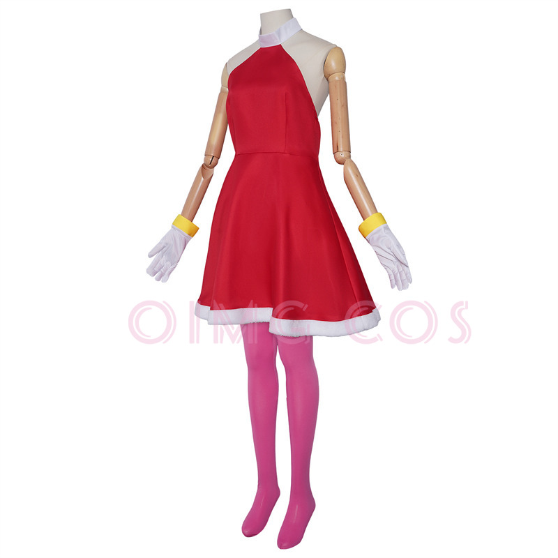 Amy Rose Cosplay Costume Adult - огляд і ціна Anime Cosplay Female