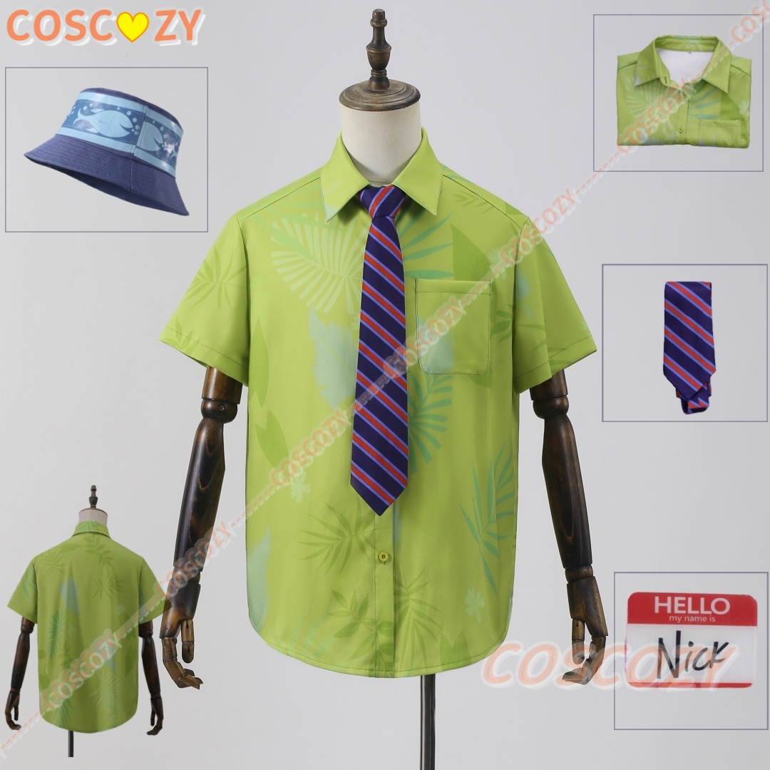 Cartoon Nick Wilde Cosplay Gre - огляд і ціна Anime Cosplay Name