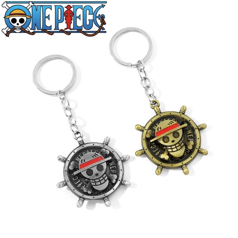 Rotating keychain, Luffy's Str - огляд і ціна One Piece Straw Hat