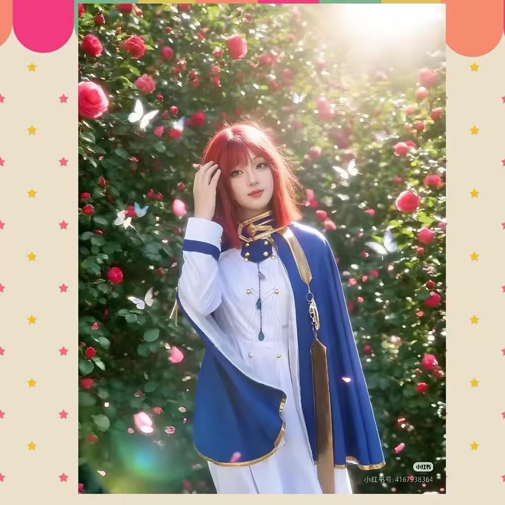 Shirayuki Cosplay Costumes Ani - огляд і ціна Anime Cosplay With Red Hair