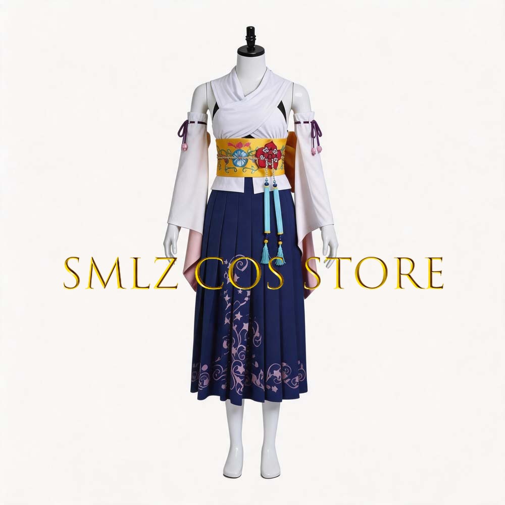 Smlz FFX Yuna Cosplay Anime FF - огляд і ціна Anime Cosplay Female