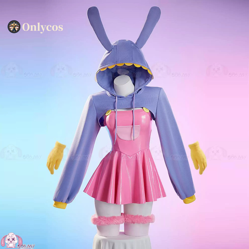 The Amazing Digital Circus Jax - огляд і ціна Anime Cosplay Female