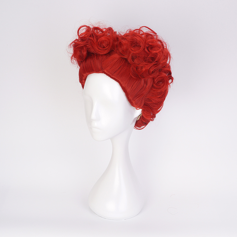 Alice Red Queen Cosplay Wig Qu - огляд і ціна Anime Cosplay With Red Hair