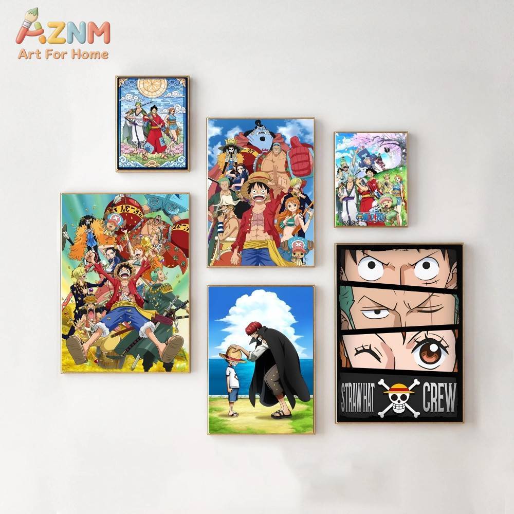 AZNM One Piece Unframed Canvas - огляд і ціна One Piece Straw Hat