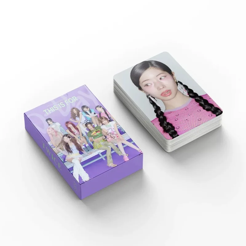 Pop 55PCS TWICES Holographic L - огляд і ціна Anime Cosplay Photo