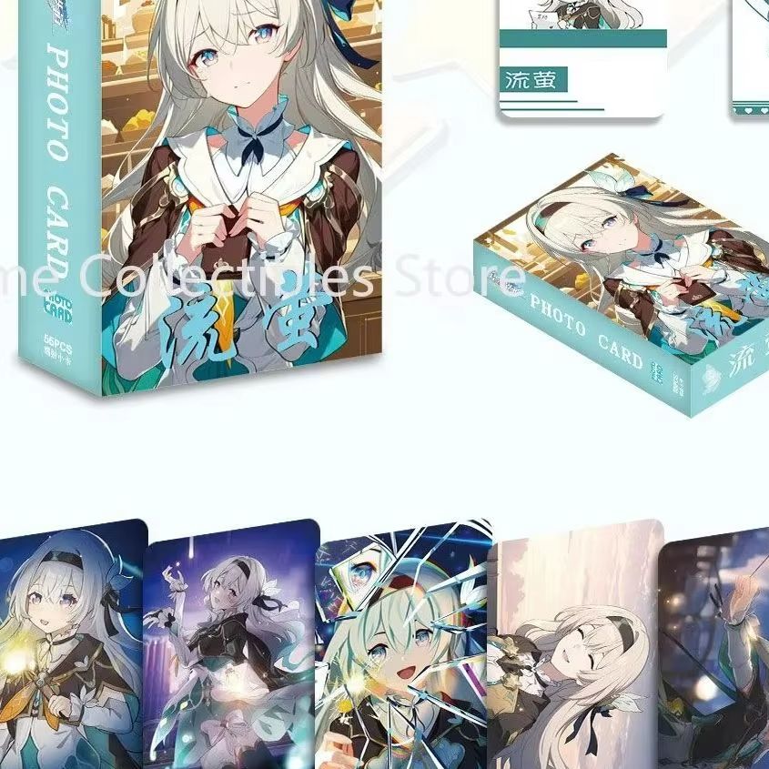 55 Pcs/Set Honkai: Star Rail F - огляд і ціна Anime Cosplay Photo