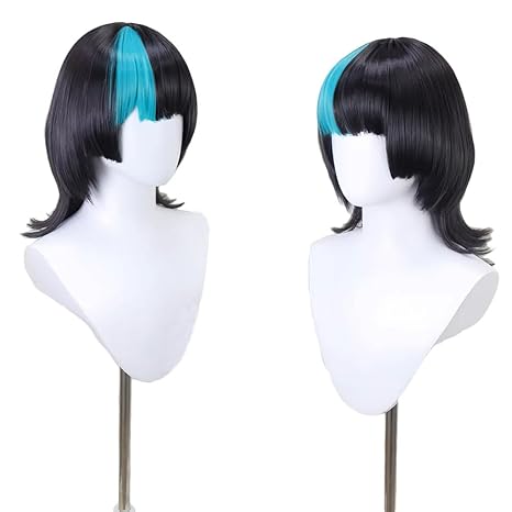 Anime Kirara Hoshi Wig Blue an - огляд і ціна Anime Cosplay Blue Hair