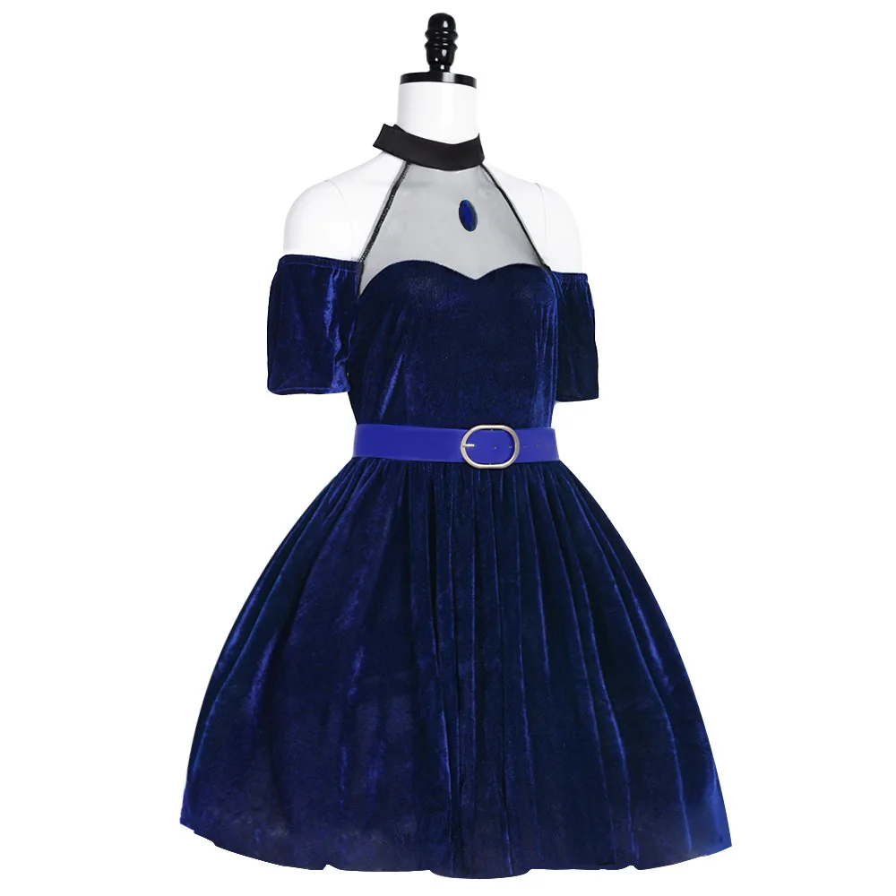 Anime Alien Stage Mizi Sua Cos - огляд і ціна Anime Cosplay Blue Hair