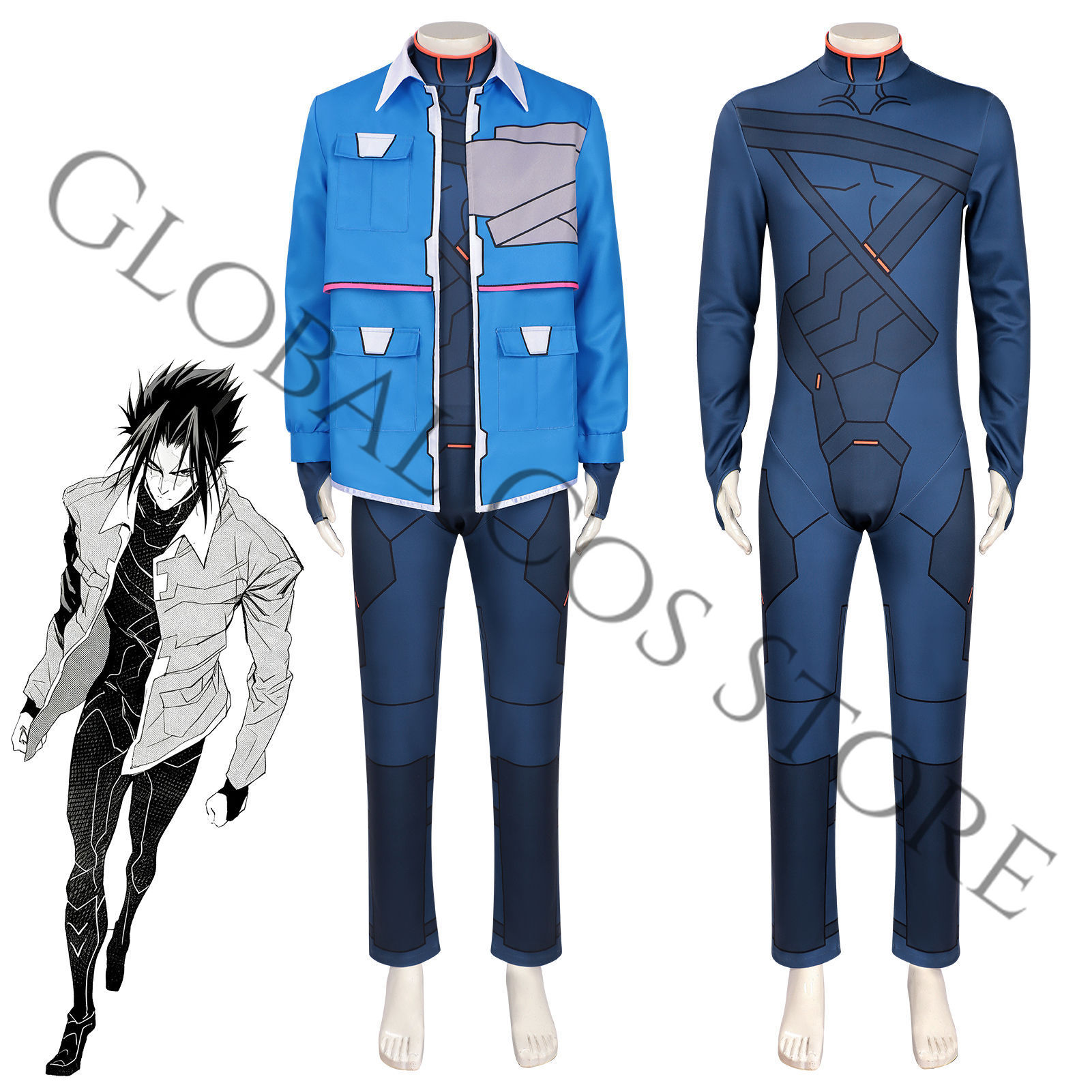 Cyberpunk Season 2 Netrunner C - огляд і ціна Anime Cosplay Name