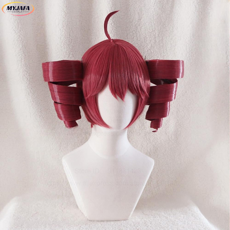 Anime Kasane Teto Cosplay Wig  - огляд і ціна Anime Cosplay With Red Hair