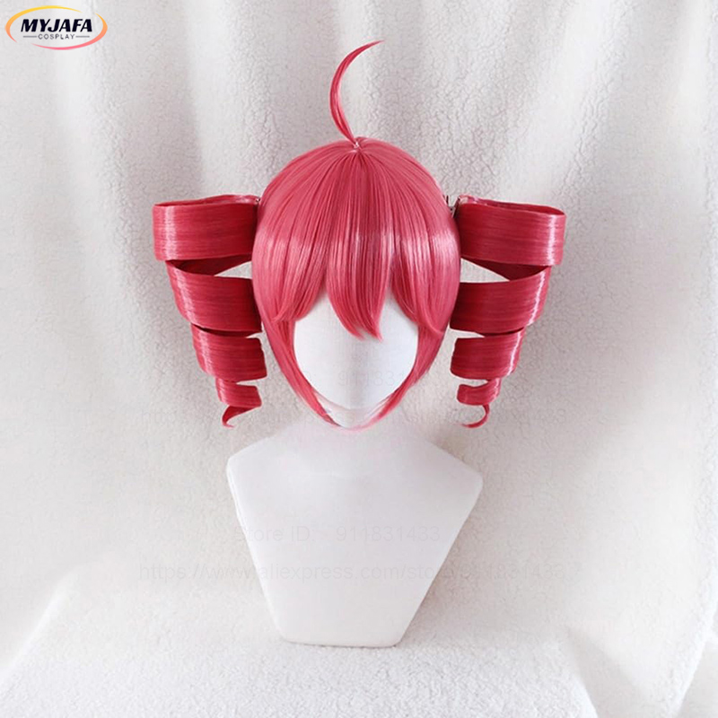 Anime Kasane Teto Cosplay Wig  - огляд і ціна Anime Cosplay With Red Hair