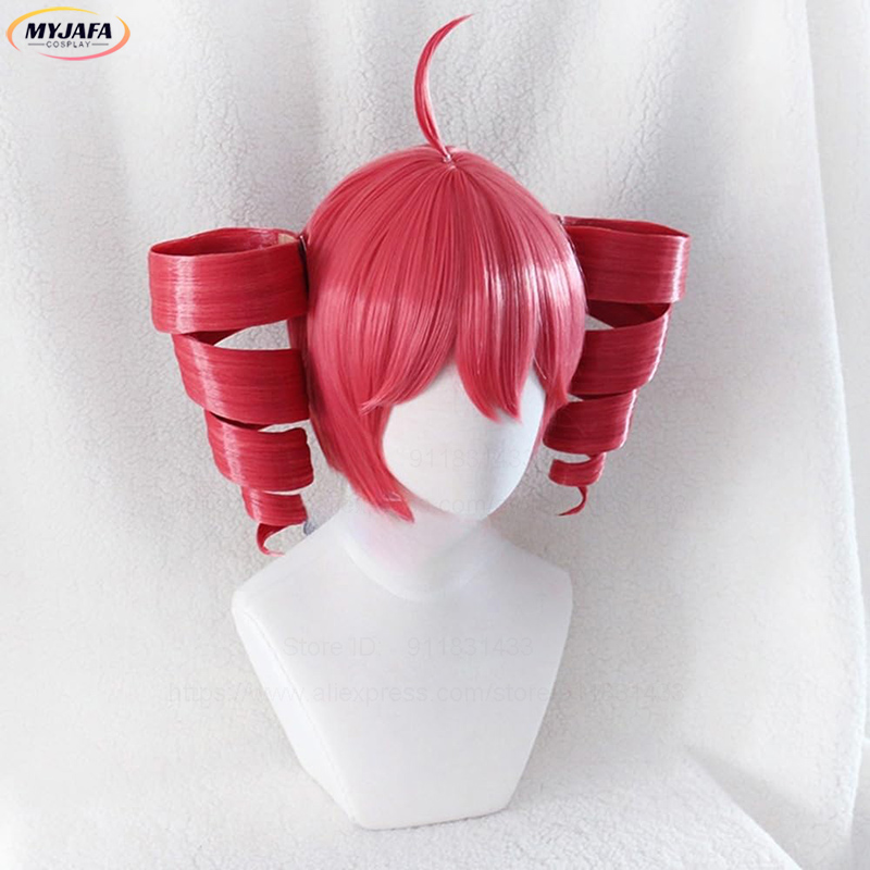 Anime Kasane Teto Cosplay Wig  - огляд і ціна Anime Cosplay With Red Hair