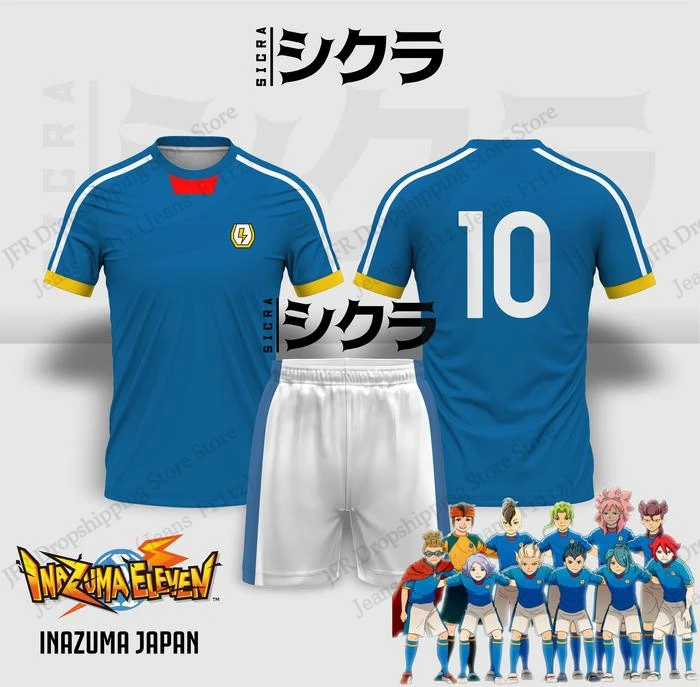 Jersey Set Jersey Inazuma Elev - огляд і ціна Anime & Cosplay Expo Acx 2025