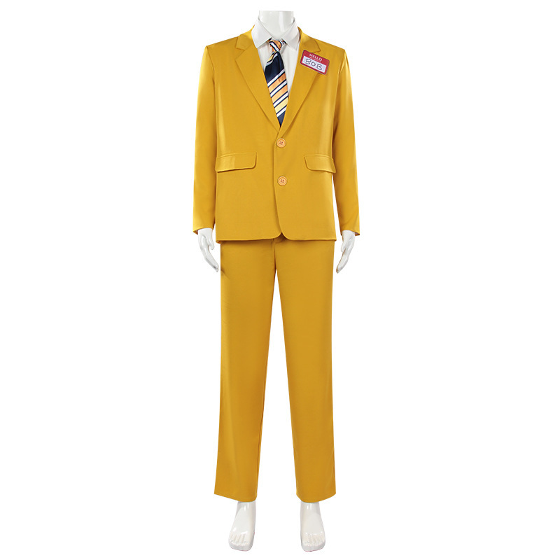 Men Horror Theme Yellow Suit S - огляд і ціна Anime Cosplay Name