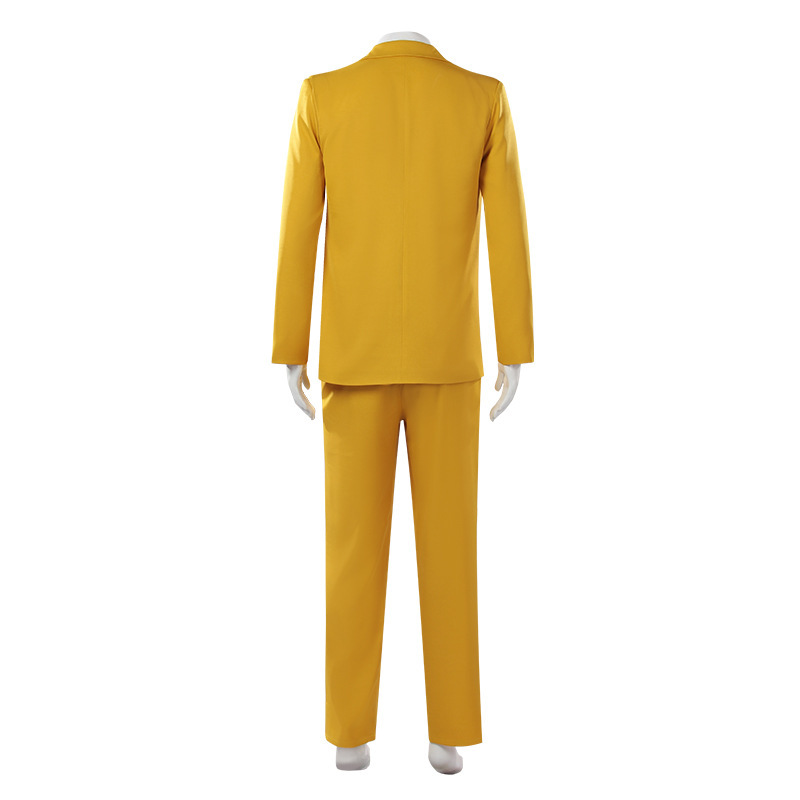 Men Horror Theme Yellow Suit S - огляд і ціна Anime Cosplay Name