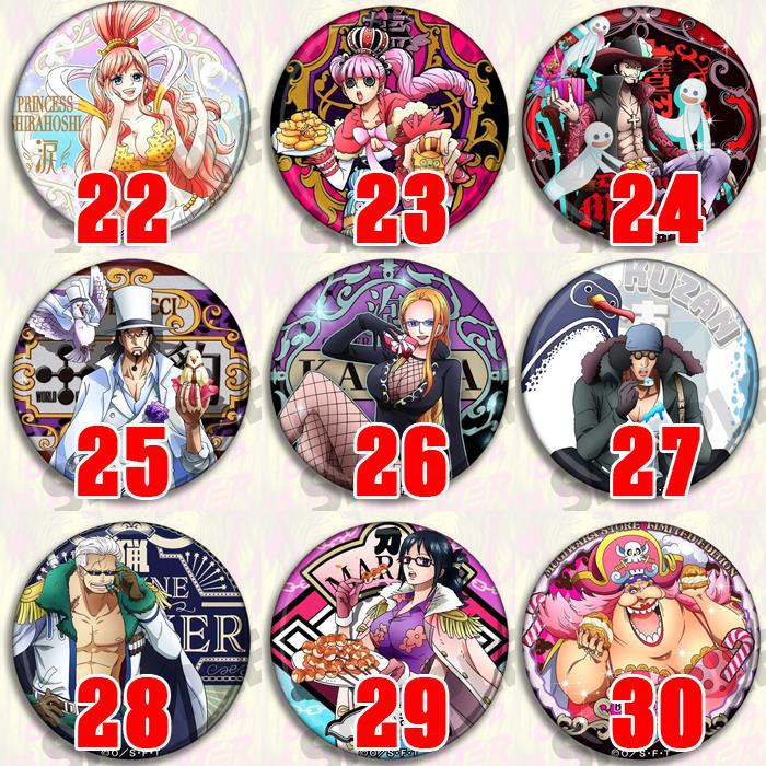 One Piece Anime Brooch Badge L - огляд і ціна Anime Cosplay With Red Hair